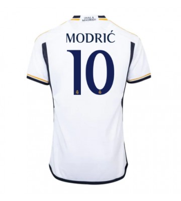 Real Madrid Luka Modric #10 Koszulka Podstawowych 2023-24 Krótki Rękaw